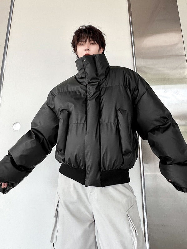 Men’s Oversized Padded Jacket – Warm Winter Thickened Coat